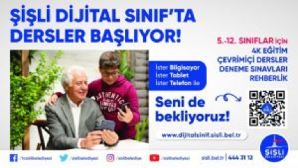 ŞİŞLİ DİJİTAL SINIF GENÇLERİ GELECEĞE HAZIRLIYOR