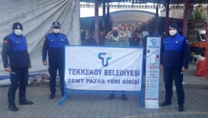 Tekkeköy Belediyesi Koronavirüse Savaş Açtı.
