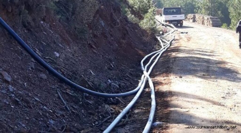 Yatağan’da İçme Suyu Hat Çalışmaları Devam Ediyor