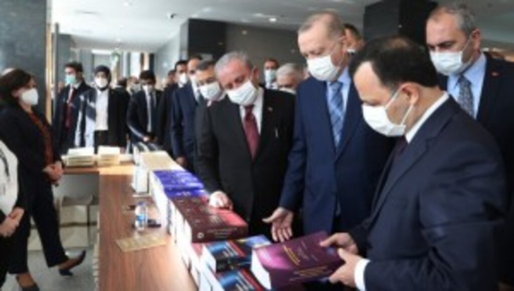 Cumhurbaşkanı Erdoğan, Anayasa Mahkemesi üyesi Fidan’ın yemin törenine katıldı