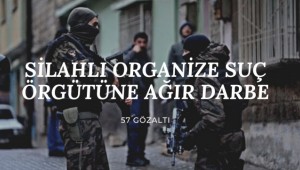 Samsun'da Silahlı Organize Suç Örgütlerine Ağır Darbe 