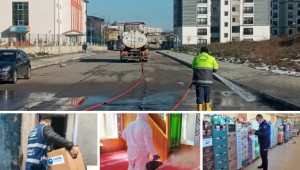 Sandıkçı, “Tüm imkanlarımızla salgınla mücadeleye devam”