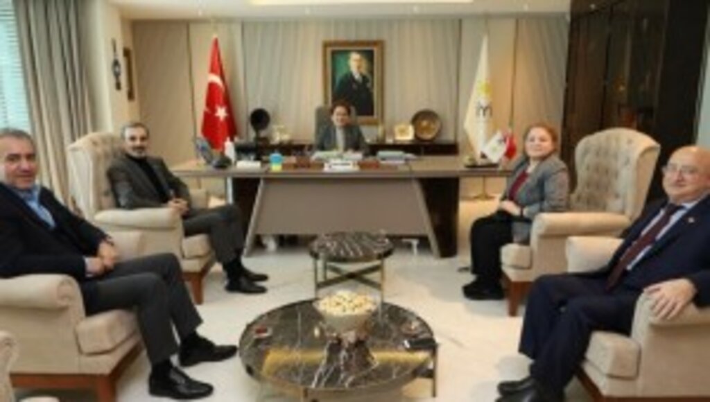 Türkiye Gazeteciler Cemiyeti Meral Akşener'i Ziyaret Etti.