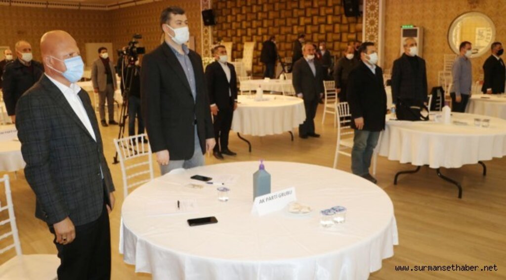 Atakum Belediye Meclisi’nden şehitlere saygı duruşu