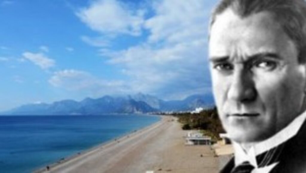 Atatürk’ün Antalya’ya gelişinin 91’inci yıldönümünün kıvancını yaşıyoruz