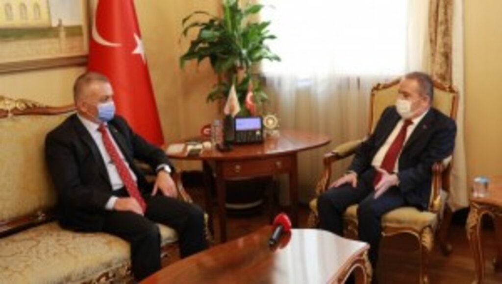 Başkan Böcek’ten Vali Yazıcı’ya ziyaret