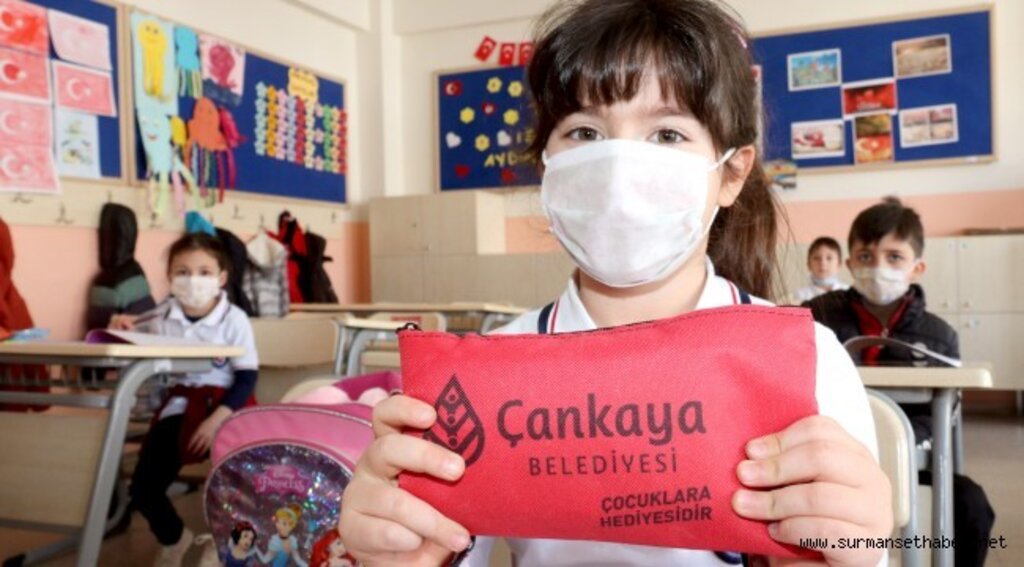 ÇANKAYA'DAN EĞİTİME DESTEK: 15 GÜNDE OKULLARA 30 BİN HİJYEN SETİ DAĞITTI