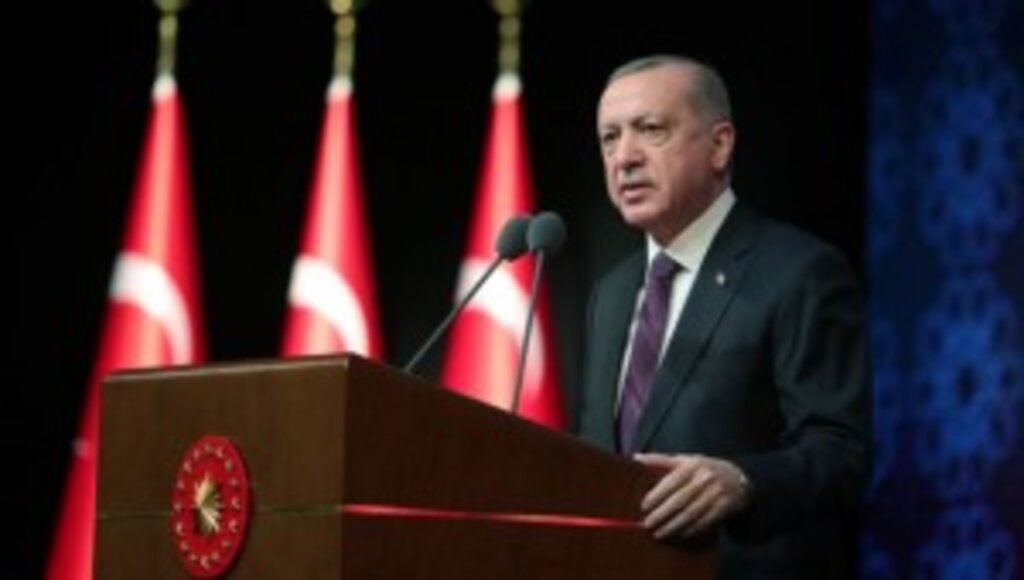 Cumhurbaşkanı Erdoğan; ''Adalet davamızın pusulası insandır.''