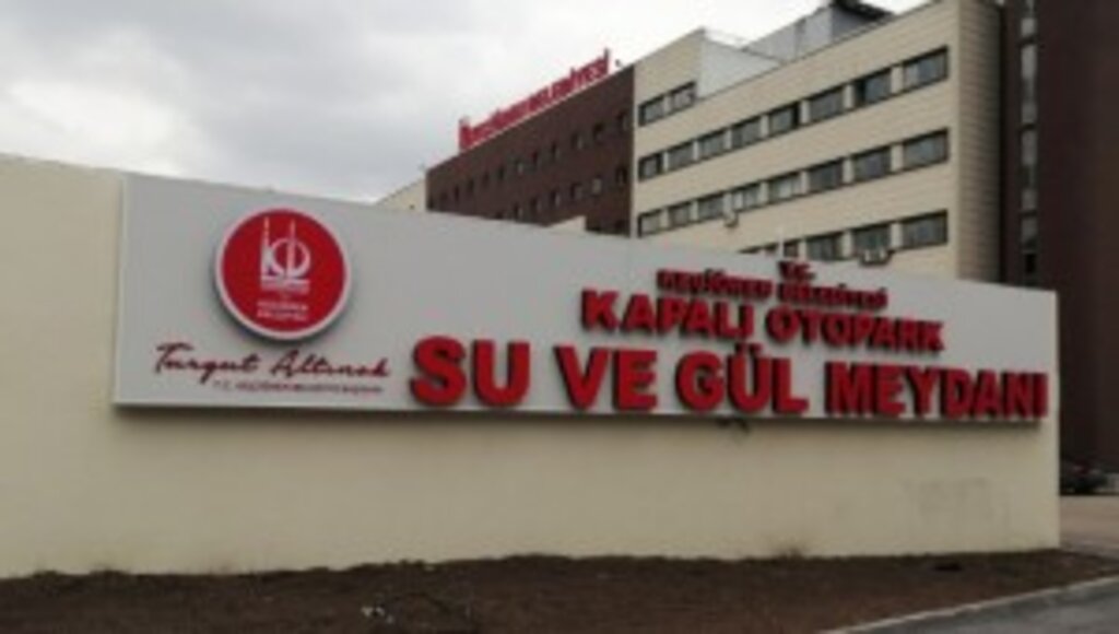 KEÇİÖREN’DE SU VE GÜL MEYDANI’NA KAPALI OTOPARK