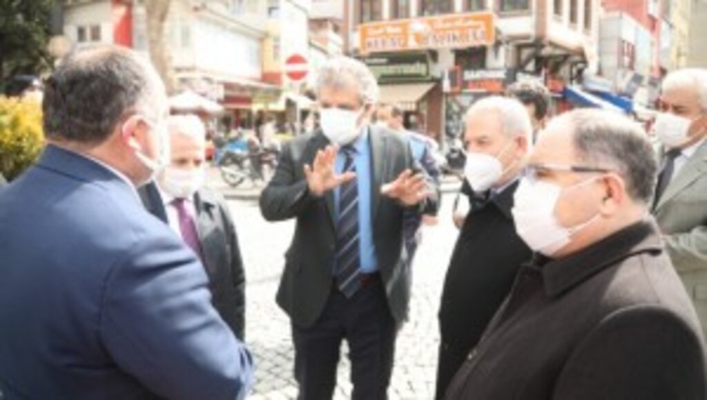 KORONAVİRÜSE YÖNELİK SAHA DENETİMLERİ İLKADIM’DA HIZ KESMİYOR