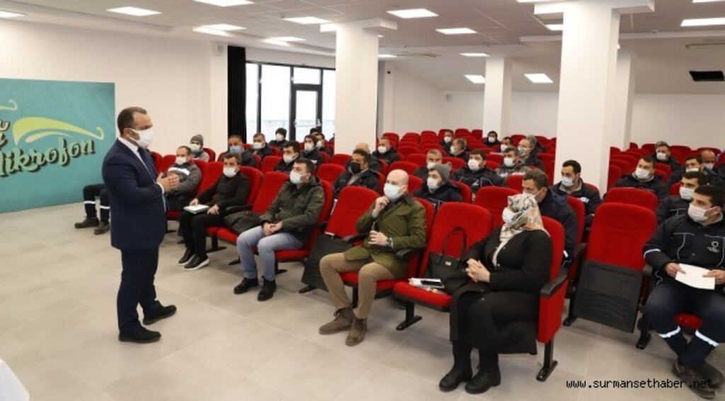 ORDU BÜYÜKŞEHİR BELEDİYESİ, VEKTÖRLE MÜCADELE EKİPLERİNE EĞİTİM VERİLDİ