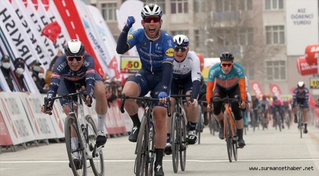 56. Cumhurbaşkanlığı Türkiye Bisiklet Turu'nda 2. etabın galibi Cavendish