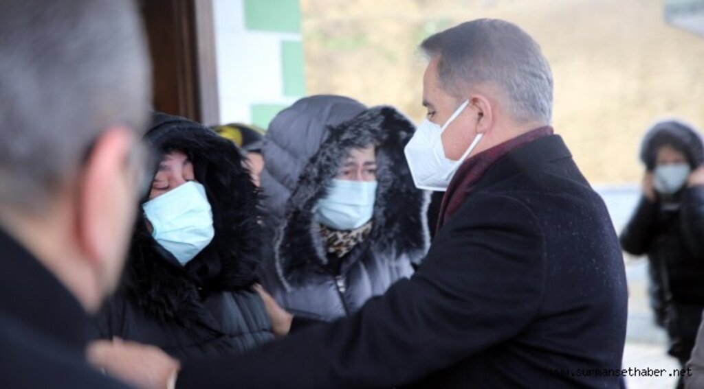 Atakum Belediyesi personeli son yolculuğuna uğurlandı