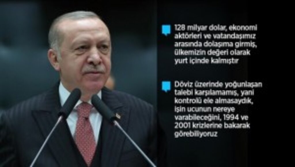 Cumhurbaşkanı Erdoğan: 128 milyar dolar iddiası baştan sona yanlış, baştan sona cehalet