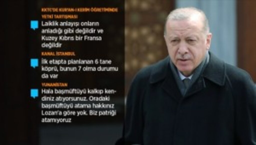 Cumhurbaşkanı Erdoğan: Dışişleri Bakanımız Dendias'ın tutumu karşısında haddini bildirdi