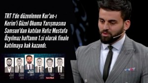 Hafız Mustafa Özyılmaz, Samsun'un Gururu Oldu