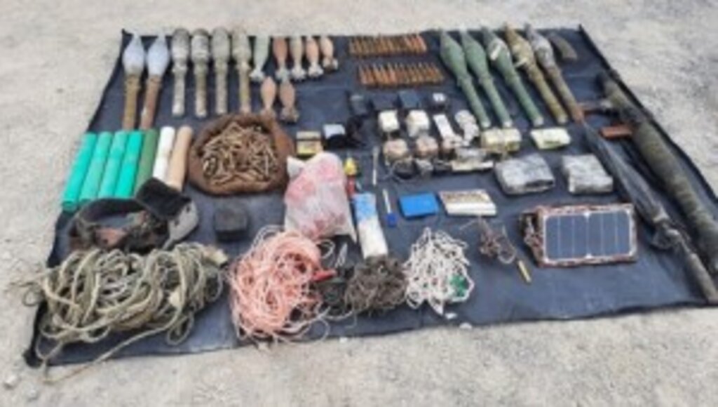 Hakkari'de terör örgütü PKK'ya ait mühimmat ve patlayıcılar ele geçirildi