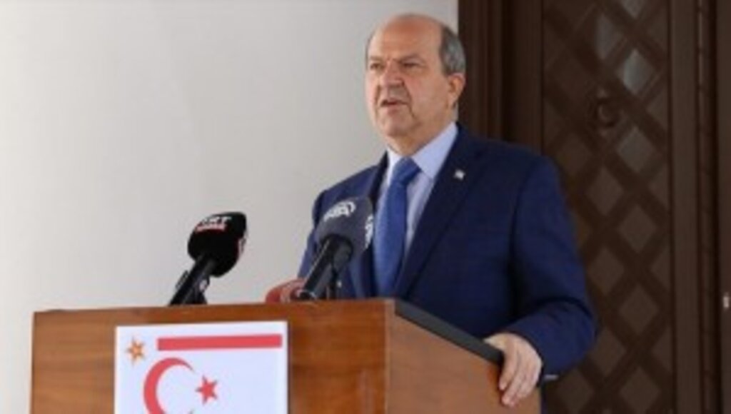 KKTC Cumhurbaşkanı Tatar: İki devletli bir çözüme doğru gidilmeli