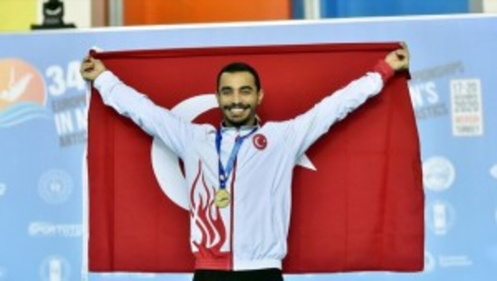 Milli cimnastikçi Ferhat Arıcan, Avrupa şampiyonu oldu