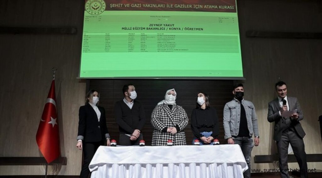 Şehit Yakını, Gazi Ve Gazi Yakını Atamaları Yapıldı