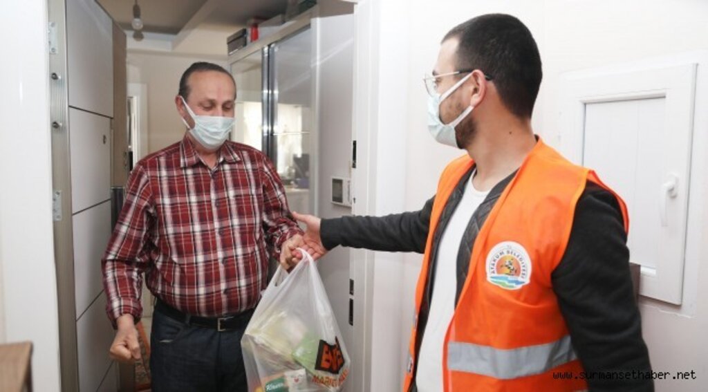 Atakum Belediyesi’nden tam kapanmada ulaşım ve sipariş desteği