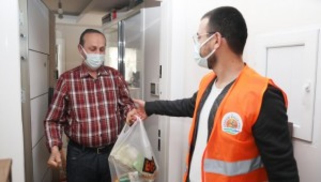 Atakum Belediyesi’nden tam kapanmada ulaşım ve sipariş desteği