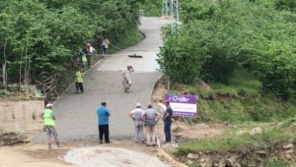FATSA’DA BETON YOL SEVİNCİ