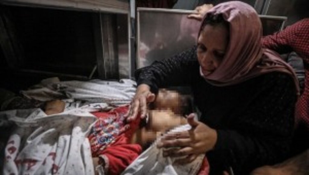 İsrail tarafından Gazze'ye düzenlenen hain saldırıda 10'u çocuk 28 Filistinli şehit edildi