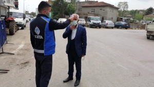 Tekkeköy'de virüsle mücadele aralıksız devam ediyor