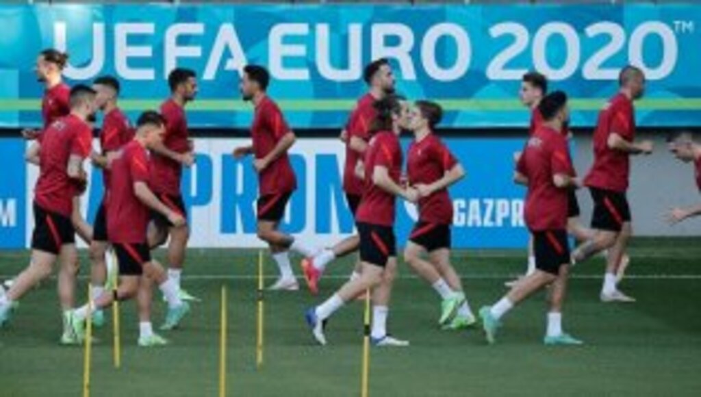 A Milli Takım, İsviçre maçı hazırlıklarını tamamladı