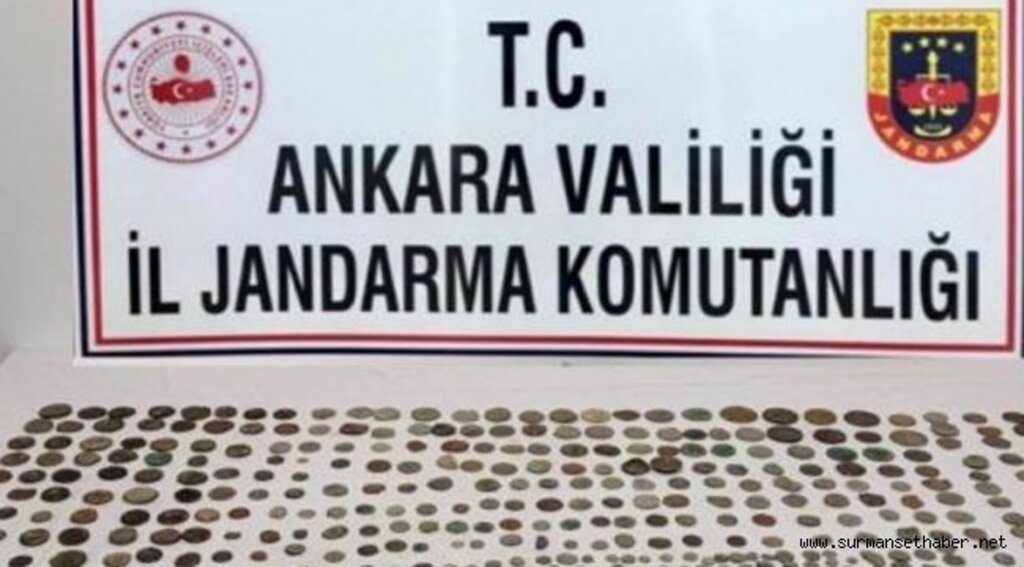 Ankara'da 718 Parça Tarihi Eser Ele Geçirildi