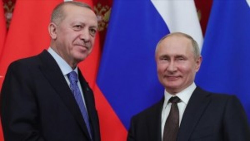 Cumhurbaşkanı Erdoğan, Rusya Devlet Başkanı Putin ile telefonda görüştü
