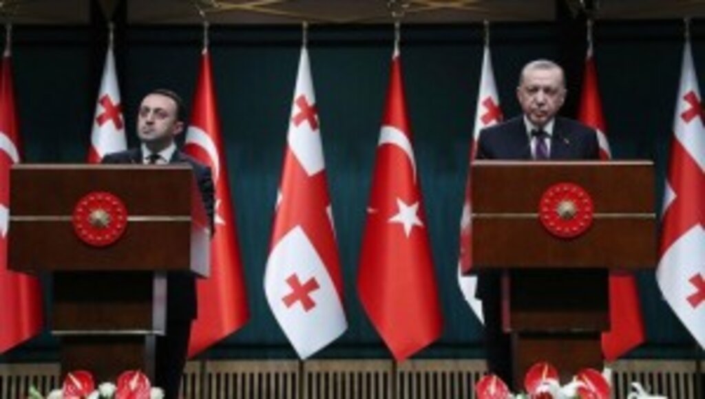 Cumhurbaşkanı Erdoğan: Türkiye-Azerbaycan-Gürcistan iş birliğine Türkiye olarak varız