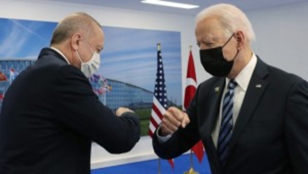 Cumhurbaşkanı Erdoğan ve ABD Başkanı Biden görüştü