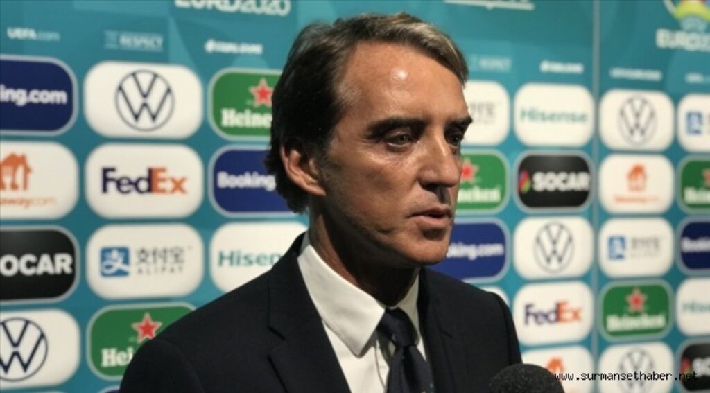Mancini: Türkiye'ye büyük saygım var çünkü çok güçlü bir takım