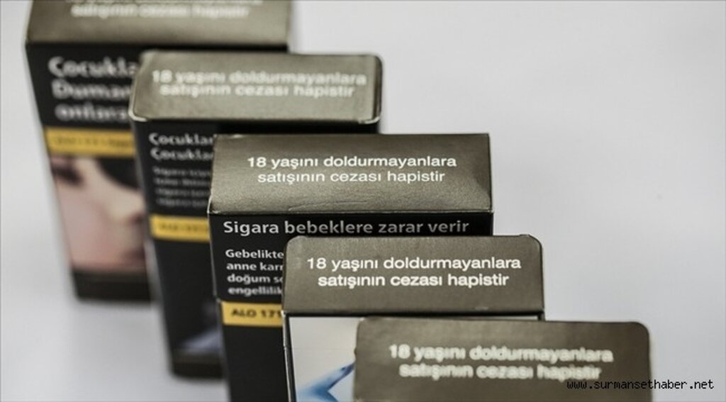 Sigara paketlerinin arkasındaki sağlık uyarısı alanı yüzde 85'ten yüzde 100'e çıkarıldı