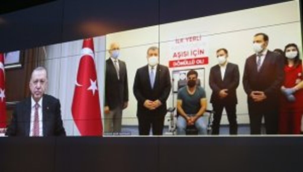 Yerli Kovid-19 aşısının adı 'TURKOVAC' oldu
