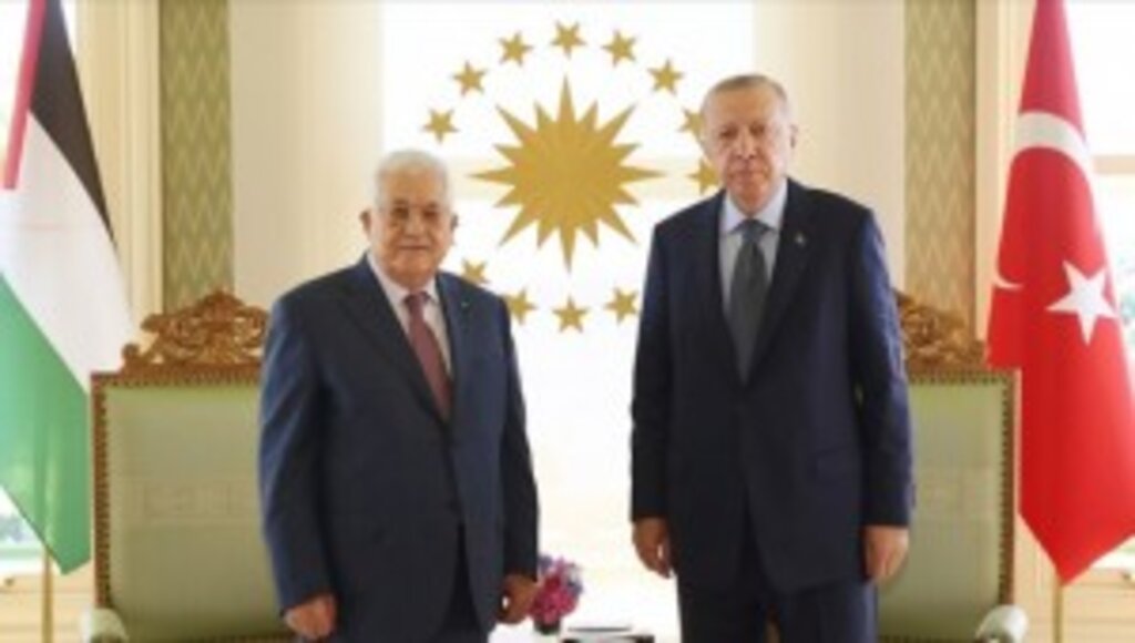Cumhurbaşkanı Erdoğan ile Filistin Devlet Başkanı Abbas görüştü