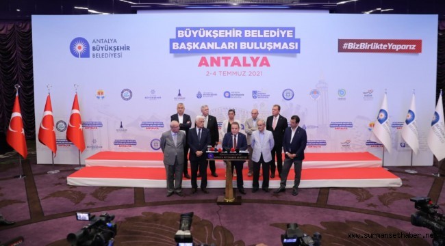 Cumhuriyet Halk Partili Belediye Başkanları Antalya’da buluştu