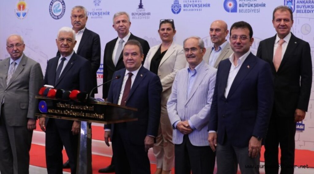 ON BİR BÜYÜKŞEHİR BELEDİYE BAŞKANINDAN ORTAK AÇIKLAMA: