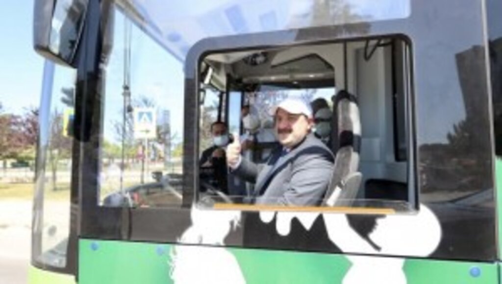 Yerli çevre dostu elektrikli otobüs Samsun'a hizmet edecek