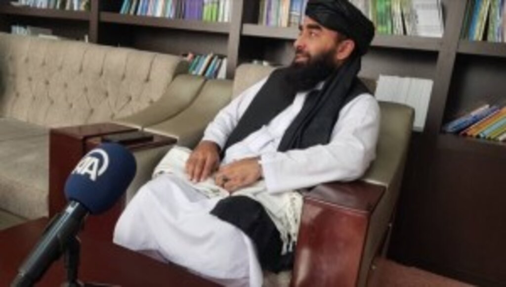 Taliban Sözcüsü Zabihullah Mücahid AA'ya değerlendirmelerde bulundu