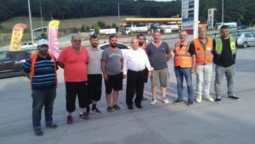 YANGIN BÖLGESİNE DESTEK İÇİN GÖREVLENDİRİLEN PERSONELLERİ BAŞKAN DEMİRTAŞ KARŞILADI