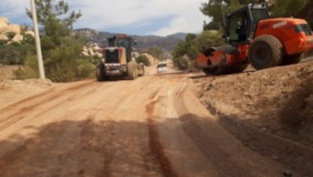 Muğla’nın Yollarında Asfalt Çalışmaları Sürüyor