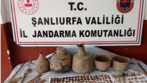 Şanlıurfa'da 528 Parça Tarihi Eser Ele Geçirildi
