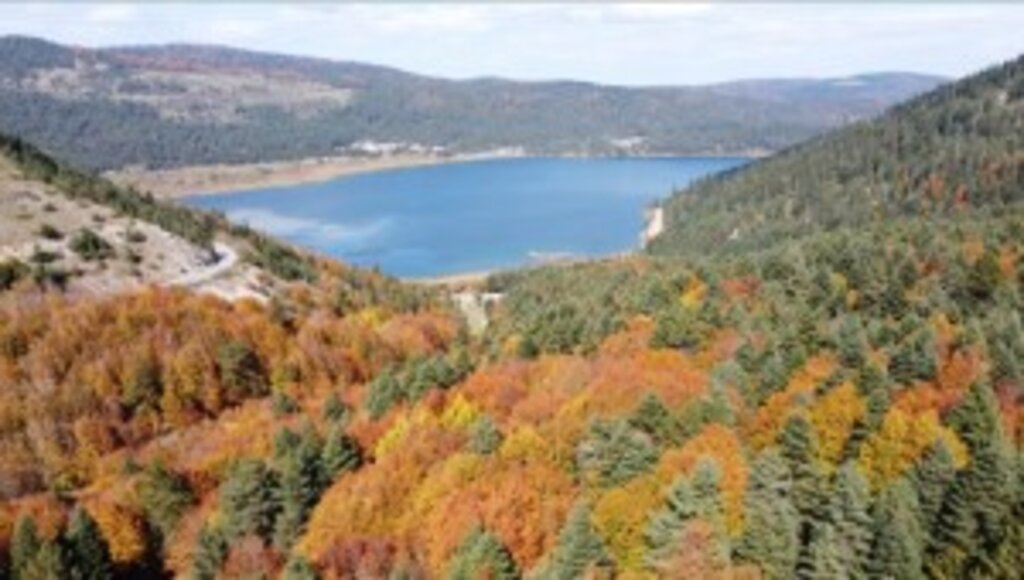 Abant'ın sonbahar renkleri büyüledi