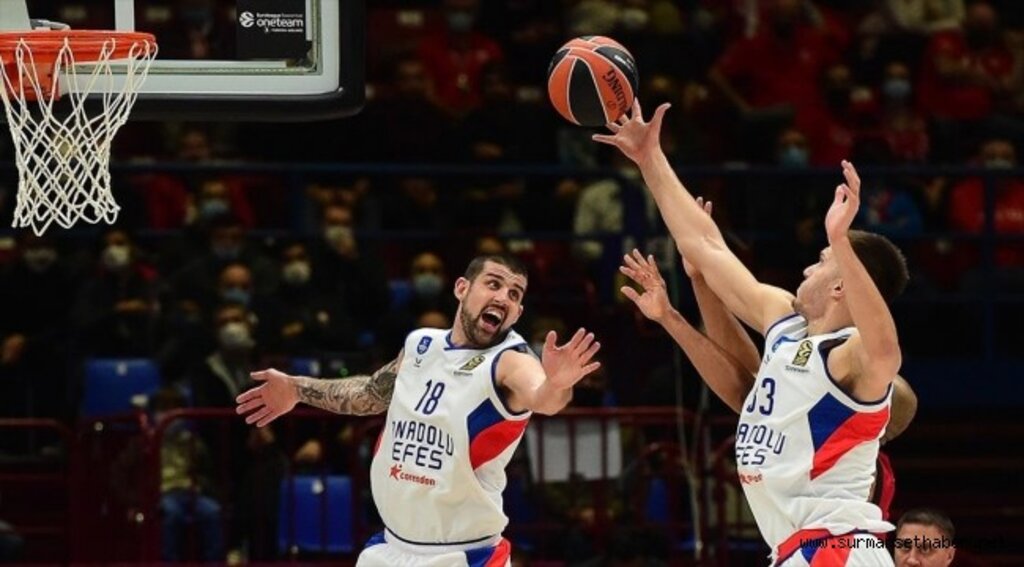 Anadolu Efes THY Avrupa Ligi'nde yarın Zalgiris'i konuk edecek