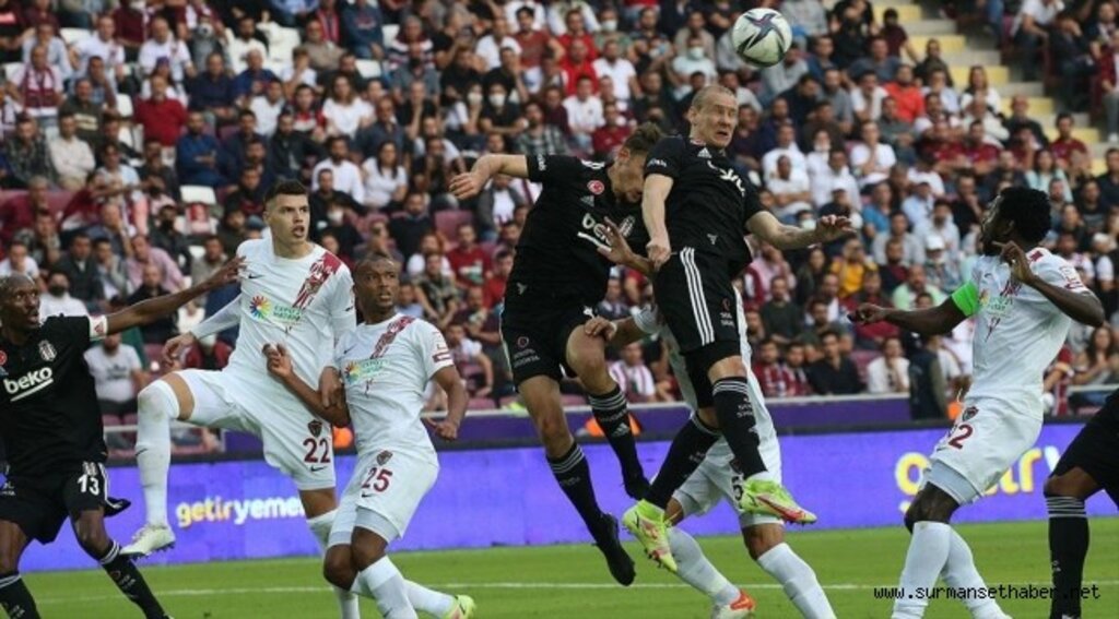 Beşiktaş, Hatay deplasmanında kaybetti
