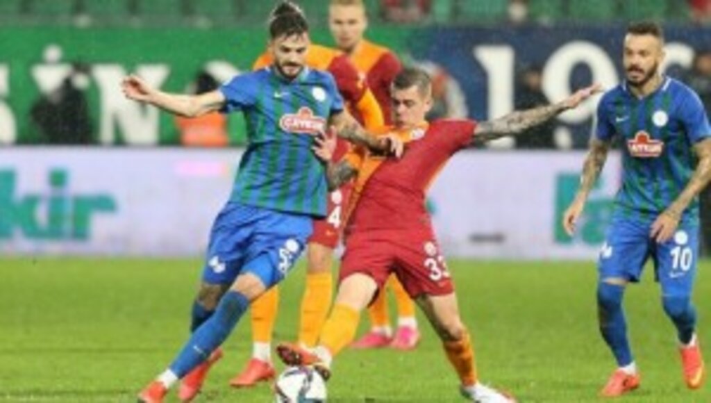 Galatasaray Rize’yi100. dakikada devirdi