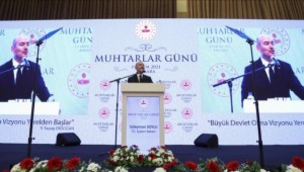 İçişleri Bakanı Süleyman Soylu: Ankara'da Muhtar Evi açılacak
